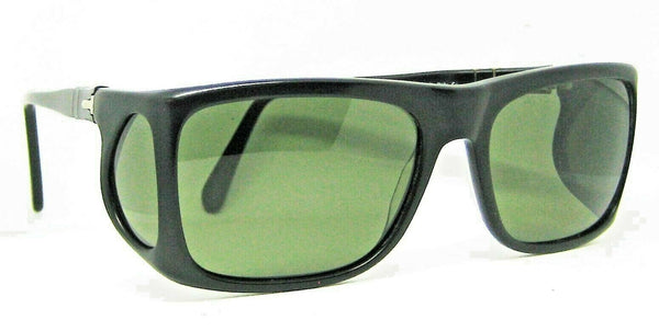 Persol Rare 2551-S Meflecto CC/31 Vintage 80s 4-Lens 56[]18 Matte Bk Sunglasses