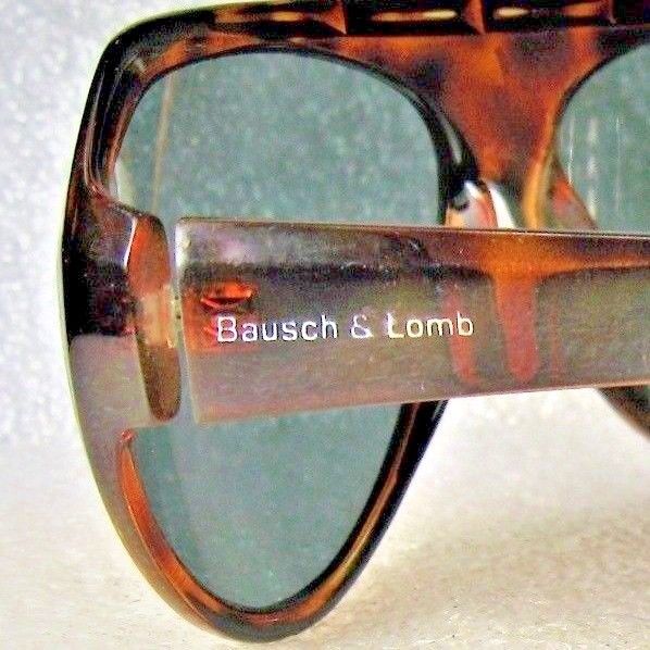 Bausch & Lomb USA 1970s Vintage RayBan Mask Polarized W0581 Tortoise Sunglasses - Vintage Sunglasses 