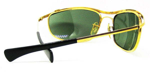 Ray-Ban USA Vintage 1960s B&L Olympian Deluxe I L0255 EZ Rider Sunglasses & Case - Vintage Sunglasses 