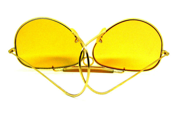 Ray-Ban USA NOS Vintage B&L  Aviator Ambermatic Bullet Shooter 1970s Sunglasses