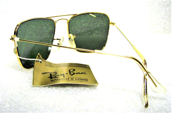 Ray-Ban USA Vintage NOS B&L Aviator Caravan L0226 Pilot 52 New Sunglasses & Case - Vintage Sunglasses 