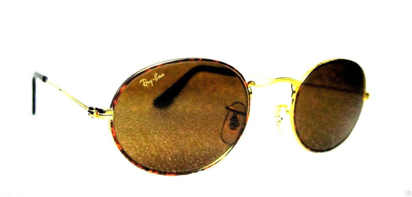 RAY-BAN *NOS VINTAGE B&L TORTUGA "Lennon" W2183 Classic Metals *NEW SUNGLASSES - Vintage Sunglasses 