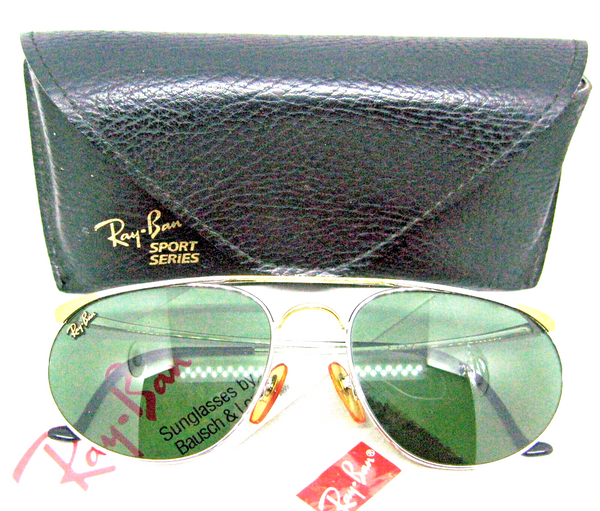 Ray-Ban USA Vintage NOS B&L Ultra Zenus Chromax Precious Metals New Sunglasses