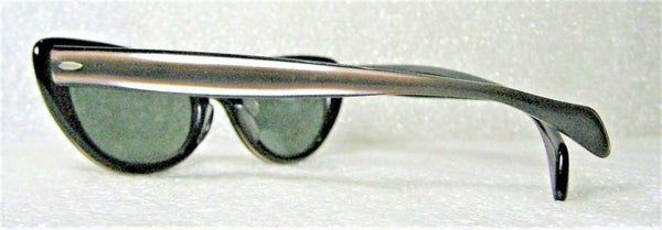 Vintage Ray-Ban USA 1950s B&L Rare Alita Cateye Mint Sunglasses & Case - Vintage Sunglasses 