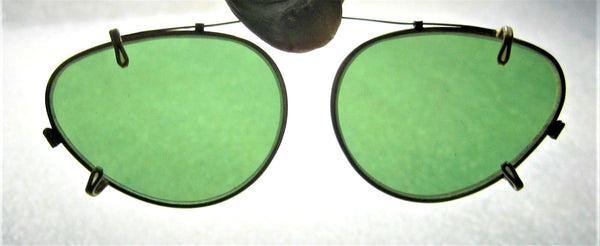 Vintage Ray-Ban USA 1950s B&L Rare "Clip-on" *RB-3 48mm "Cateye" Excl Sunglasses - Vintage Sunglasses 