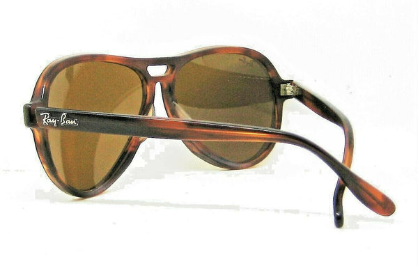 Ray-Ban USA Vintage 1980s B&L Vagabond B15 Sport Tortoise Exnt Sunglasses & Case