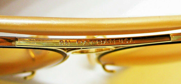 Ray-Ban USA Vintage NOS 80s B&L Aviator Ambermatic Bullet Shooter New Sunglasses
