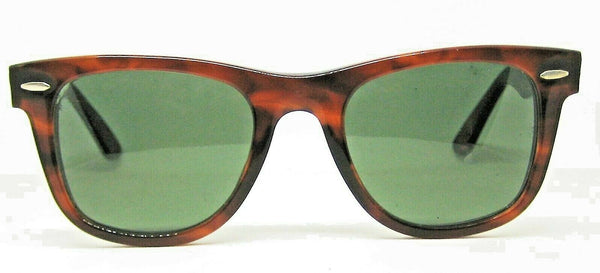 Ray-Ban USA Vintage B&L Wayfarer Covers W1872 Tortoise 46mm G-15 Sunglasses