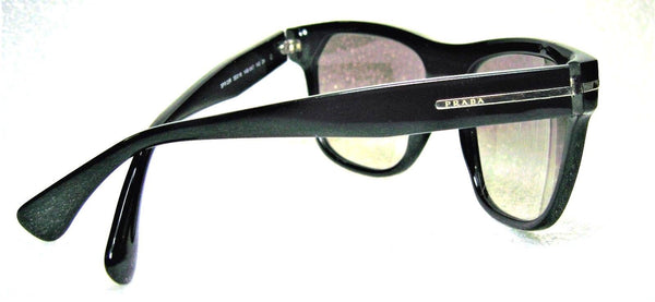 Prada *Mint Top Gradient SPR O3R 55[]18 Polished Ebony Sunglasses & Ray-Ban Case - Vintage Sunglasses 