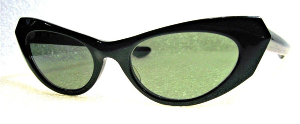 Ray-Ban USA 1950s Vintage B&L Rare Marche' Black Cateye Mint Sunglasses & Case - Vintage Sunglasses 