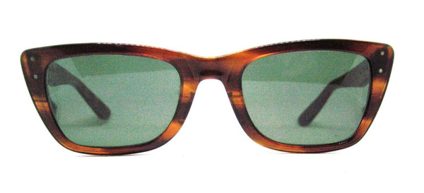 Ray-Ban USA Vintage B&L 1950s Caribbean Wayfarer Tortoise 52mm G-15 Sunglasses