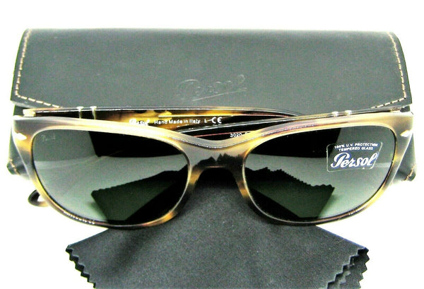 Persol Vintage 3020-S 980/31 Polished Blonde Tortoise 57-18 New Sunglasses &Case - Vintage Sunglasses 