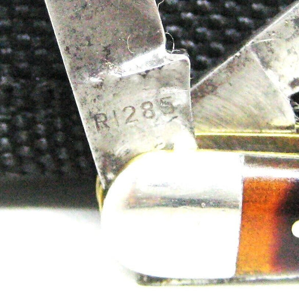 Remington UMC Antique R1285 2-Blade Tortoise Shell Swell Center Jack Knife USA!