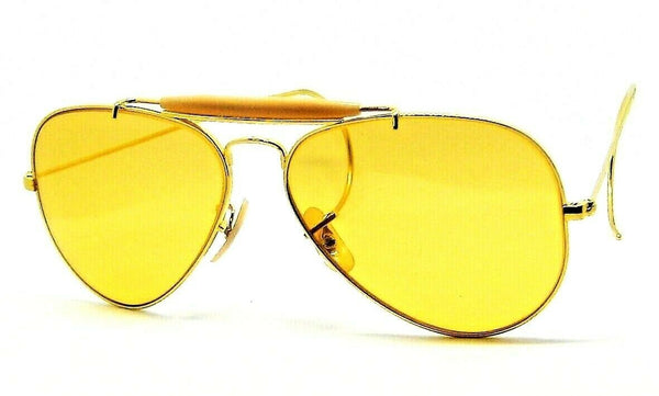 Ray-Ban USA Vintage 1970s NOS B&L Aviator Ambermatic PhotoChromic New Sunglasses