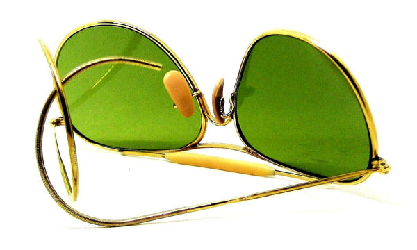 American Optical USA NOS Aviator WWII B&L Ful Vue 12kGF Vintage 40s Sunglasses