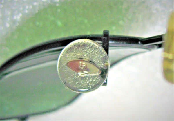 Ray-Ban USA Vintage NOS B&L Orbs W2384 Sleek Black Chrome Wrap New Sunglasses