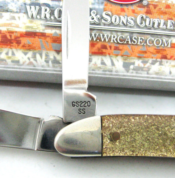 CASE XX NOS Vintage Centennial 1889-1989 Peanut Gold Dust New In Box Knife GS220