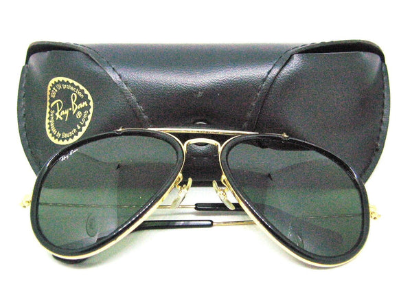 Ray-Ban USA NOS Vintage 1980s B&L Aviator Road Spirit W0744 Stl G New Sunglasses