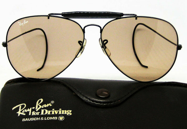 Ray-Ban USA Vintage B&L Aviator Outdoorsman II Changeables BlakChrome Sunglasses