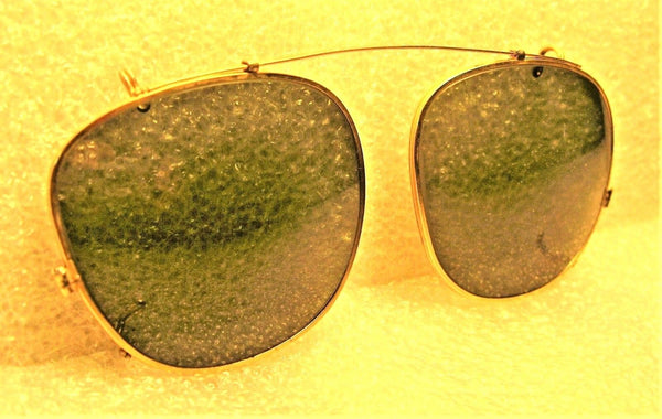 Vintage Ray-Ban USA 1950s Bausch & Lomb Rare "Clip-on" 48 *Nr.Mint Sunglasses - Vintage Sunglasses 