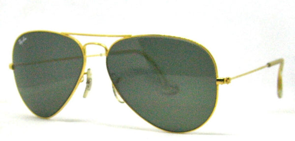 Ray-Ban USA Vintage 1980s NOS Bausch & Lomb Aviator  Gold 62mm New Sunglasses