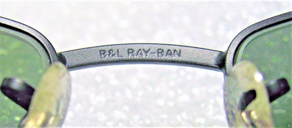 Ray-Ban USA Vintage *NOS B&L SideStreet Gridlock W193 MatBlk NEWinBOX Sunglasses - Vintage Sunglasses 