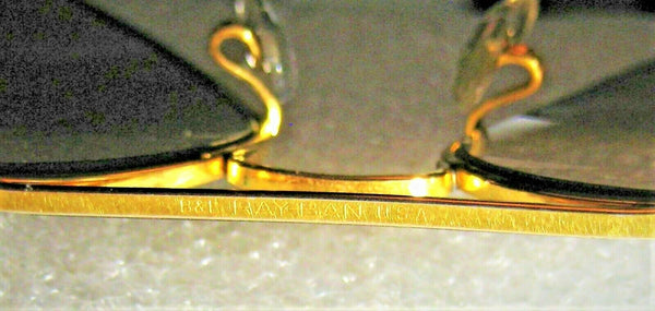 Ray-Ban USA Vintage B&L Aviator Tortuga Changeable Brwn L1712 Nr.Mint Sunglasses - Vintage Sunglasses 