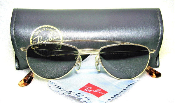 Ray-Ban USA NOS Vintage B&L 40s Retro Aviator W1758 24kGP Arista New Sunglasses