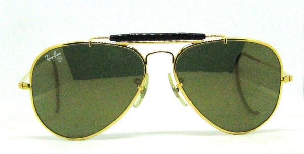 Ray-Ban USA B&L NOS Diamond Hard Aviator Outdoorsman 58mm Survivor  Sunglasses