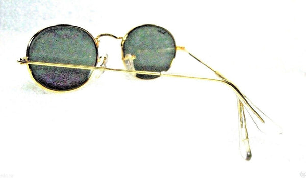 Ray-Ban USA NOS Vintage B&L Oval Lennon Styl W0976 Classic Metals New Sunglasses - Vintage Sunglasses 
