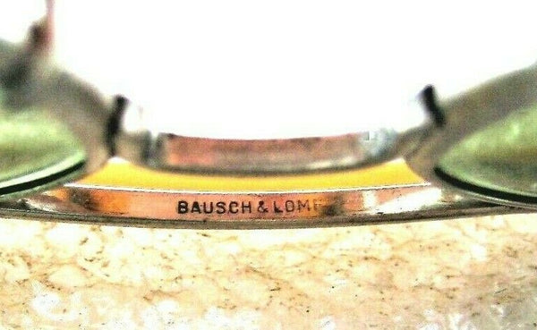 Vintage Pre Ray-Ban USA Aviator WWII Bausch & Lomb USAAF USN AN6531 Sunglasses - Vintage Sunglasses 