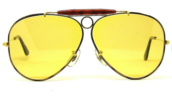 Ray-Ban USA Vintage B&L  Aviator Ambermatic Tortuga Bullet H Shooter Sunglasses #101