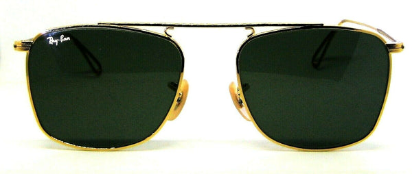 Ray-Ban USA NOS Vintage B&L Mod Aviator Caravan W1698 Pin-Etched New Sunglasses - Vintage Sunglasses 