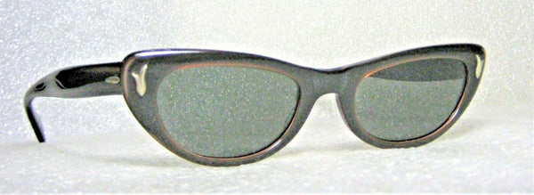 Vintage Ray-Ban USA 1950s B&L Rare Alita Cateye Mint Sunglasses & Case - Vintage Sunglasses 