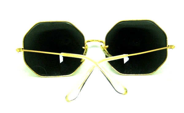 Ray-Ban USA 1960s Vintage B&L Classic Collection Octagon Arista Hippy Sunglasses