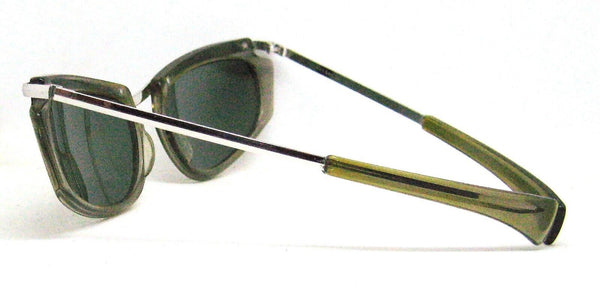Ray-Ban USA 1950s Vintage B&L Olympian III First Gen Rare Mint Wayfe Sunglasses