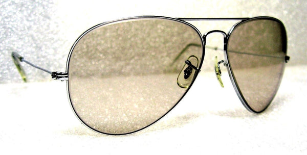 Ray-Ban USA *NOS Vintage B&L Aviator Blue *Changeable White Gold *NEW Sunglasses - Vintage Sunglasses 