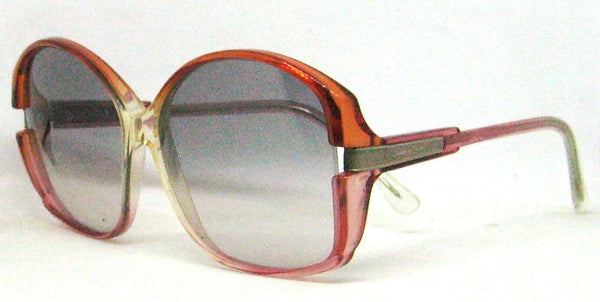 Ray-Ban USA NOS Vintage 1960s B&L Butterfly Style 34 Blue Changeable Sunglasses