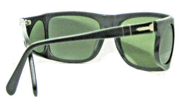 Persol Rare 2551-S Meflecto CC/31 Vintage 80s 4-Lens 56[]18 Matte Bk Sunglasses