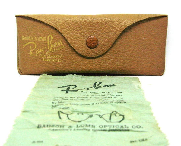 Ray-Ban USA NOS Vintage 1940/50s B&L WWII 52mm Aviator 12K GF New sunglasses