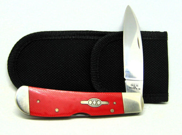New CASE XX Bose Red 2021 G-10 Smooth Tribal Lock - New In Box
