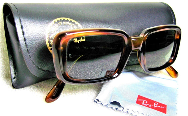 Ray-Ban USA *NOS Vintage *B&L "Undercurrent" Wood Tortoise W2831 *New Sunglasses - Vintage Sunglasses 