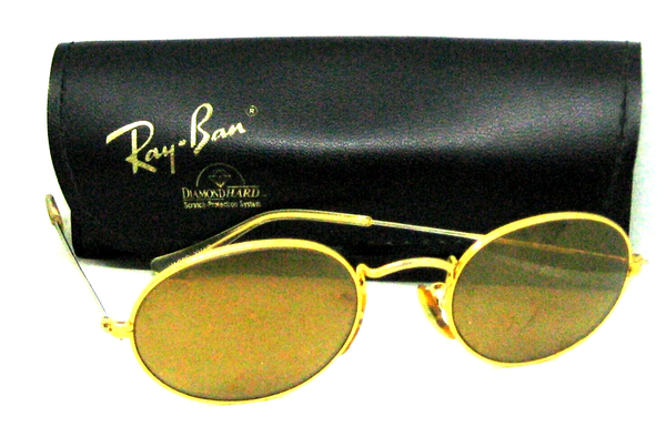 Ray-Ban USA Vintage B&L Diamond Hard Survivor Series Oval W1909 Exlnt Sunglasses