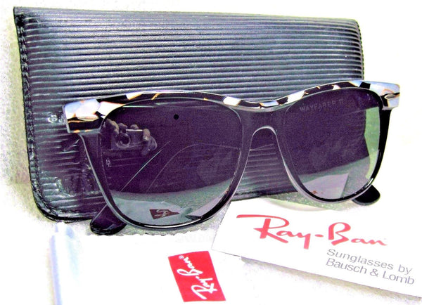Ray-Ban USA NOS Vintage B&L Wayfarer II W1089 Street Neat Mosaic New Sunglasses - Vintage Sunglasses 