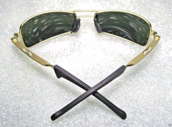 Ray-Ban USA NOS Vintage B&L Orbs "AXIS" W2308 Brush Gold Mirrored New Sunglasses - Vintage Sunglasses 