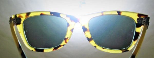 Ray-Ban USA Vintage B&L Rare Limited Wayfarer W0887 Yellow Tortoise Sunglasses - Vintage Sunglasses 
