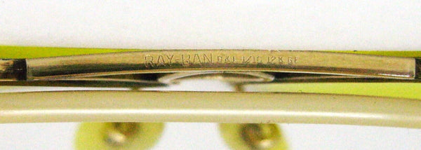 Ray-Ban USA 60s Vintage B&L Kalichrome Aviator 12kGF "Decot" Shooter Sunglasses