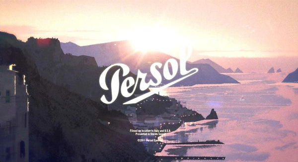 Persol Buck Horn PO 3025-S 954/51 Vanilla Caramel Exnt Sunglasses + Ray-Ban Case