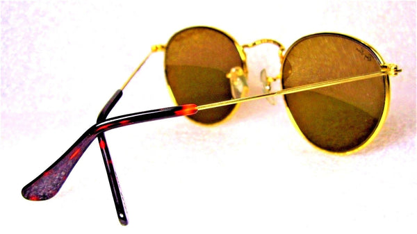 Ray-Ban *NOS Vintage B&L 24k Classic Metals Arista Tortuga W2186 *NEW Sunglasses - Vintage Sunglasses 