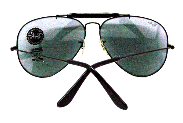 Ray-Ban USA Vintage 1990s B&L NOS Aviator Blue Change Outdoorsman New Sunglasses